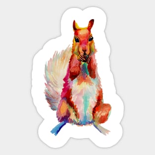 Squirrel Sticker